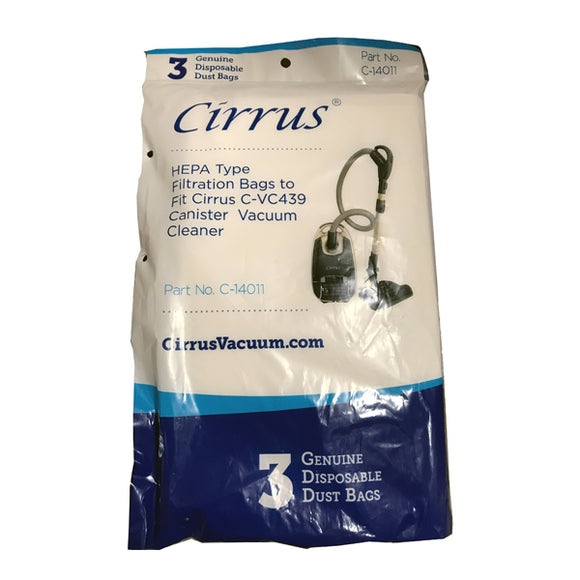 Cirrus Style C Bags (3-Pack) [C-14011] - VacuumStore.com