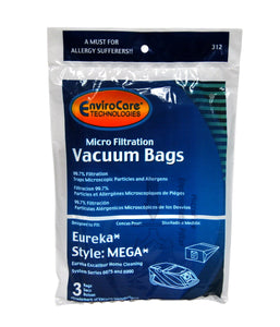 Envirocare Style MEGA Bags (3-Pack) [312] - VacuumStore.com
