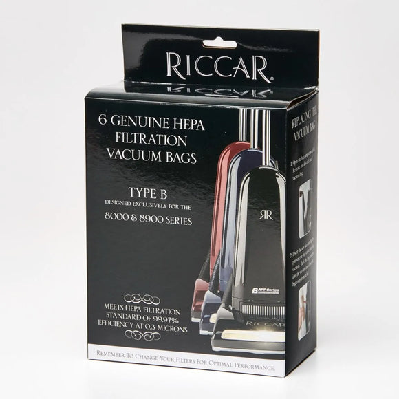 Riccar/Simplicity Type B HEPA Filtration Bags (6-Pack) [RBH-6] - VacuumStore.com