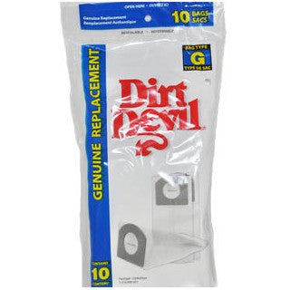 Dirt Devil Type G Bags (10-Pack) [3010348001] - VacuumStore.com