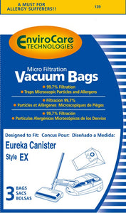 Eureka Type EX Bags 3 Pack - VacuumStore.com
