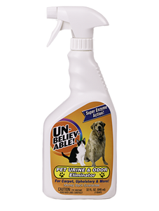 Unbelievable! Pet Urine & Odor Eliminator 32 oz. UPUO-32 - VacuumStore.com
