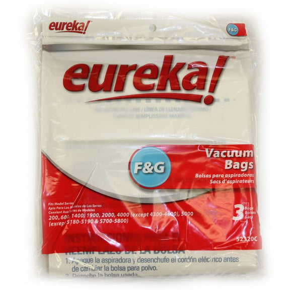 Eureka Type F&G Bags 3 Pack - VacuumStore.com