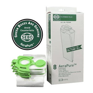 SEBO Filter Bag Box - FELIX Series & DART (8-Pack) [7029AM] - VacuumStore.com