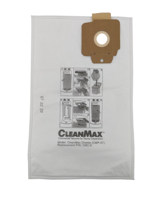 CleanMax Champ HEPA Media Vacuum Bags (6-Pack) [CMC-6] - VacuumStore.com
