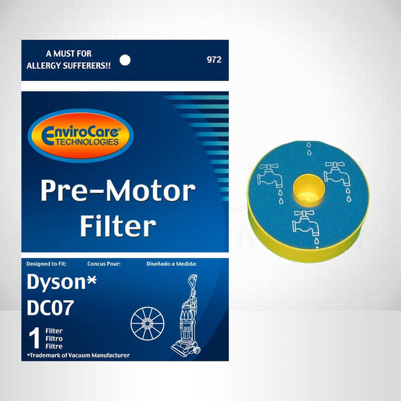 Envirocare DC07 Pre-Filter [F972] - VacuumStore.com