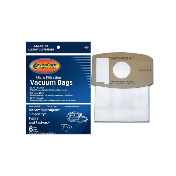 Envirocare Type S Bags (6-Pack) [858] - VacuumStore.com