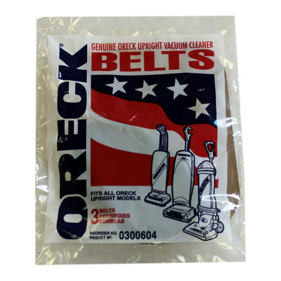 Oreck Belts 3 Pack - VacuumStore.com