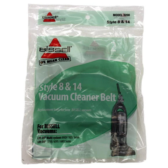 Bissell Style 8 & 14 Belts (2-Pack) 3200 - VacuumStore.com