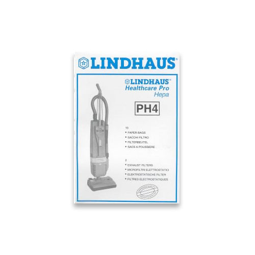 Lindhaus Type PH4 Bags 10 Pack - VacuumStore.com