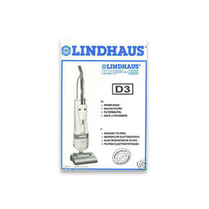 Lindhaus Type D3 Bags 10 Pack - VacuumStore.com