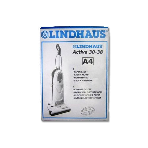 Lindhaus Type A4 Bags 8 Pack - VacuumStore.com
