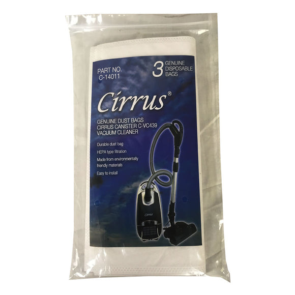 Cirrus Style C Bags (3-Pack) C-14011 - VacuumStore.com