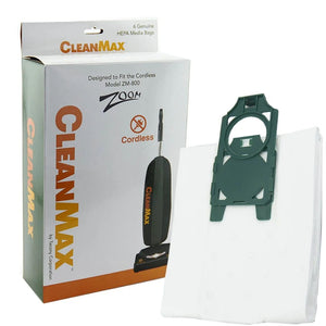CleanMax Zoom HEPA Media Vacuum Bags (6-Pack) [CLH-6] - VacuumStore.com
