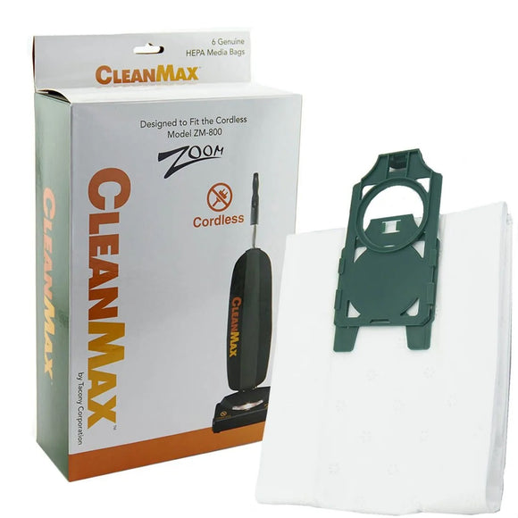 CleanMax Zoom HEPA Media Vacuum Bags (6-Pack) [CLH-6] - VacuumStore.com