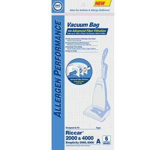 DVC Brand Type A HEPA Paper Bags (6-Pack) [888050] - VacuumStore.com