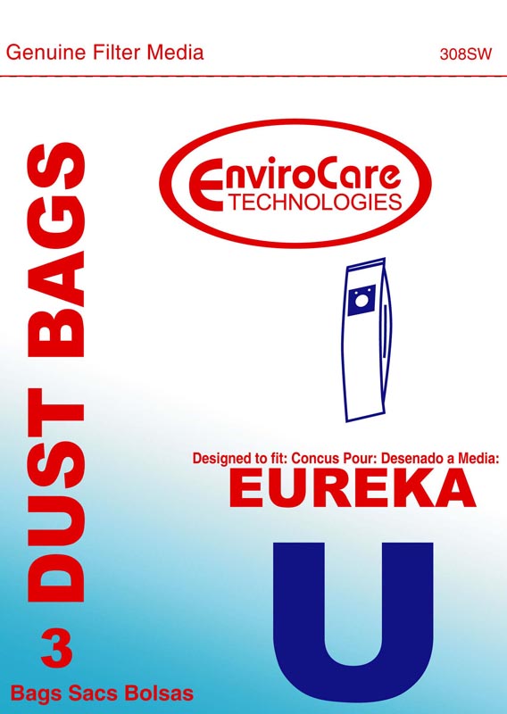 Envirocare Style U Bags (3-Pack) [308SW] - VacuumStore.com