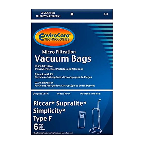 Envirocare Type F Bags (6-Pack) [812] - VacuumStore.com
