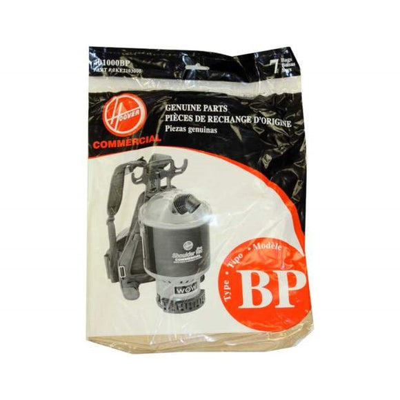 Hoover Type BP Paper Vacuum Bags (7-Pack) [401000BP] - VacuumStore.com