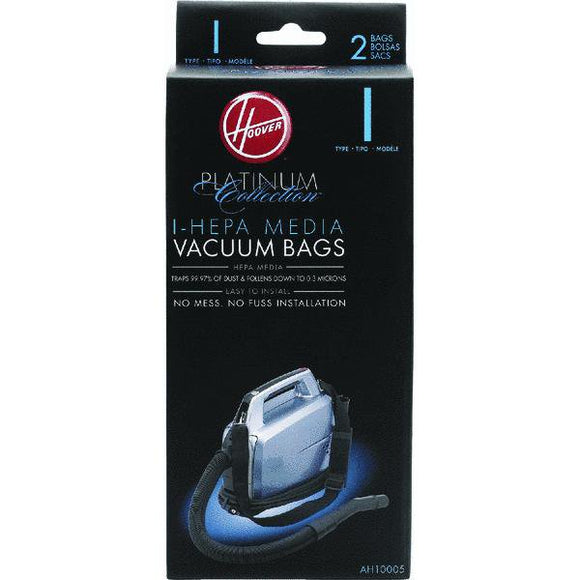 Hoover Type I HEPA Media Bags (2-Pack) [AH10005] - VacuumStore.com