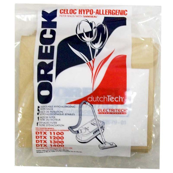 Oreck Dutchtech Bags 5 Pack - VacuumStore.com