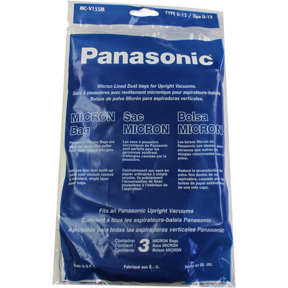 Panasonic Style U-12 Vacuum Bags - VacuumStore.com