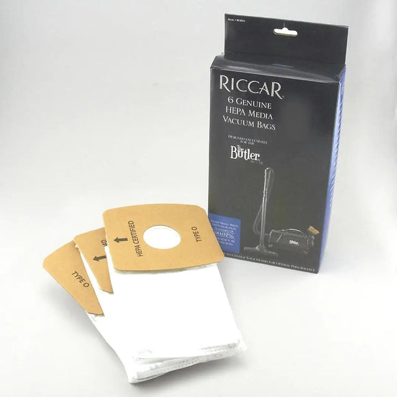 Riccar Type O HEPA Media Vacuum Bags (6-Pack) [ROH-6] - VacuumStore.com