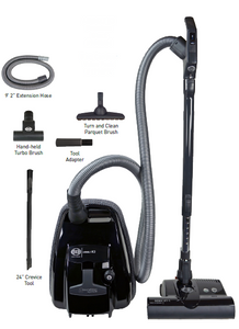 SEBO AIRBELT K3 Premium Black Canister Vacuum With Value Pack - VacuumStore.com