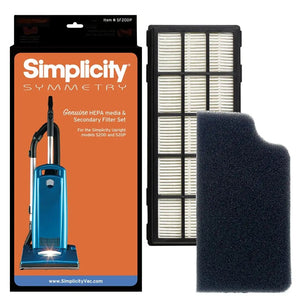 Simplicity Symmetry HEPA Media and Electrostatic Filter Set [SF20DP] - VacuumStore.com