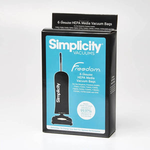 Simplicity Type F Freedom HEPA Media Bags (6-Pack) [SFH-6] - VacuumStore.com