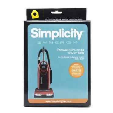 Simplicity Type P Synergy HEPA Media Bags (6-Pack) [SPH-6] - VacuumStore.com