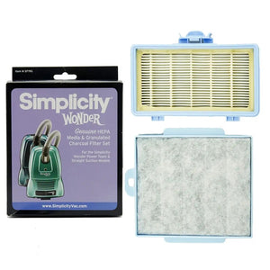 Simplicity Wonder HEPA Media and Granulated Charcoal Filter Set [SF19G] - VacuumStore.com