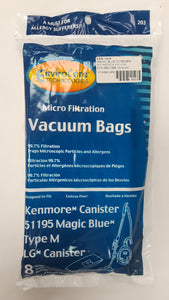 Kenmore Type M Bags 8 Pack - VacuumStore.com