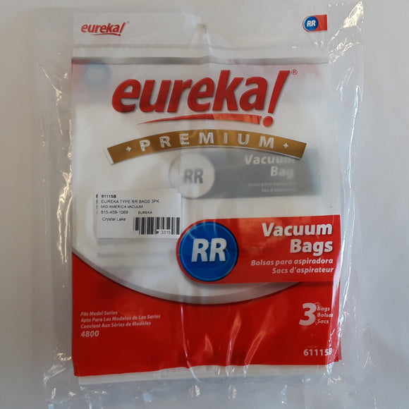 Eureka Type RR Bags 3 Pack Genuine - VacuumStore.com